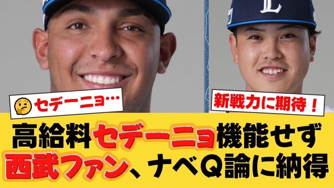 【ナベQ論】高給料のセデーニョは機能せず…渡辺久信氏が語る西武の現状と、新戦力デービス＆仲三河への期待【西武ファンの反応】【L速報】