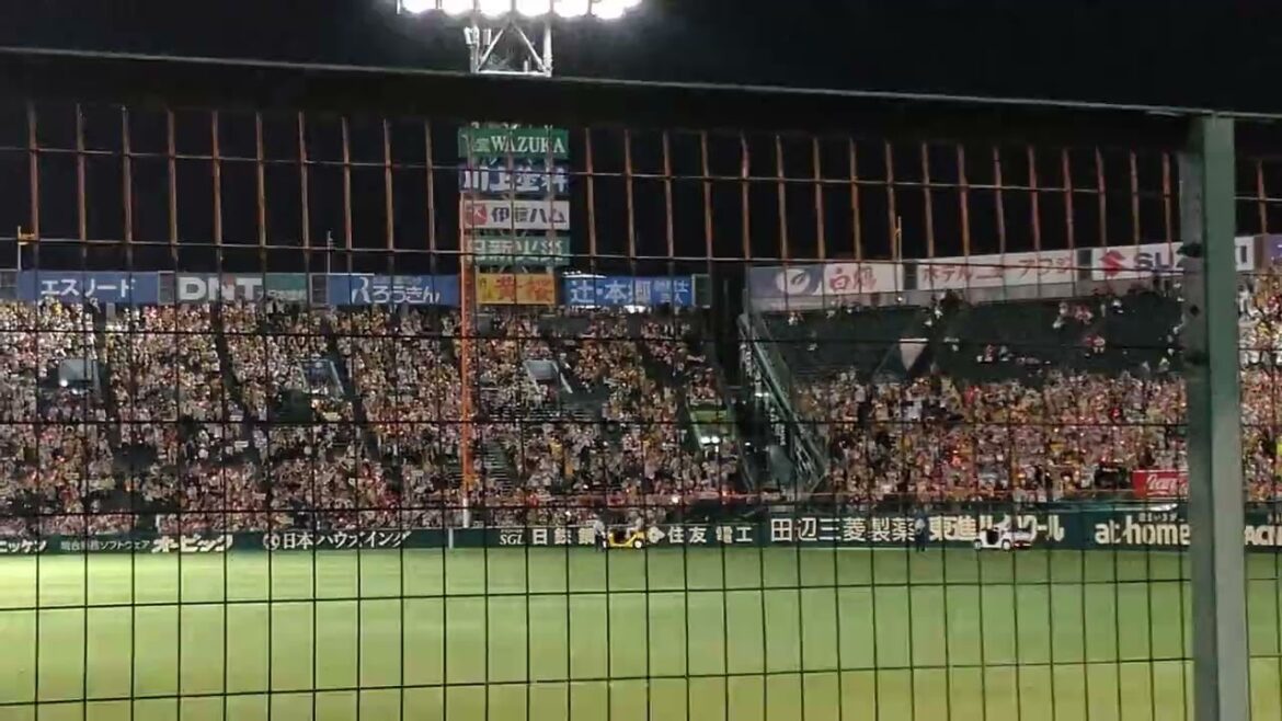 マジック１になった勝利の六甲おろし　HERO勝ち越しタイムリー森下翔太　中継ぎ登板及川雅貴