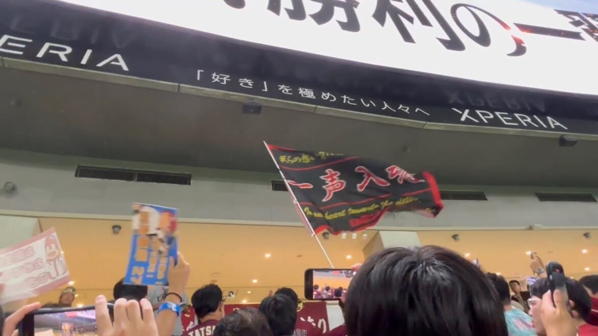 楽天イーグルス・勝利の二次会【2025.9/7みずほPayPayドーム】