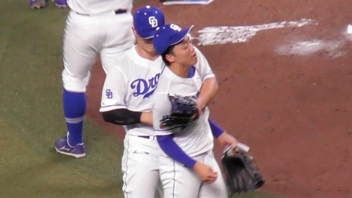 今日のヒーロー細川成也の一丁締め　岡林勇希をボコボコにする　中日ドラゴンズVS阪神タイガース　2025/09/03