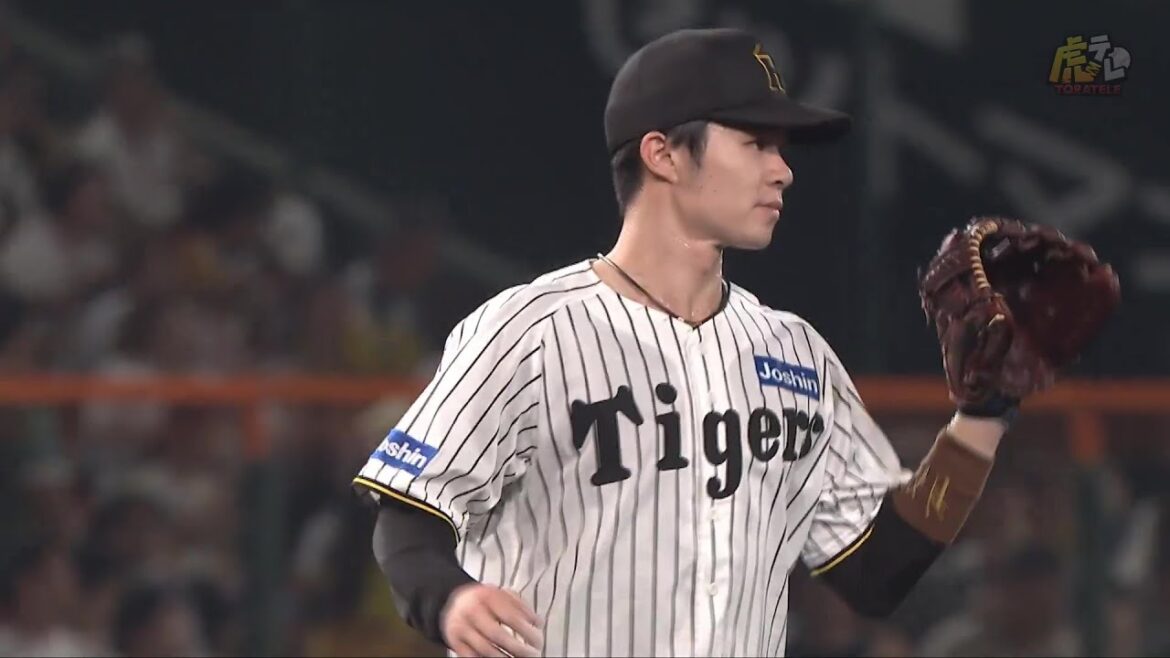 【安定感】7回表、#中野拓夢 選手が逆シングルから1塁へ正確な送球でアウトを奪うセカンドゴロ！【2025/9/9 Ｔ－ＤＢ】
