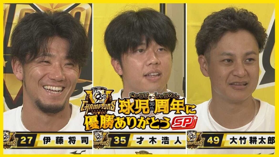 【ビールかけ後の独占インタビュー】才木投手・大竹投手・伊藤将投手へ熱血！タイガース党メンバーが色々伺いました（2025年9月7日）  #サンテレビボックス席