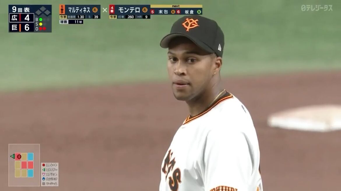 【巨人継投】田中瑛斗➡船迫大雅➡大勢➡マルティネス/2年連続40S達成