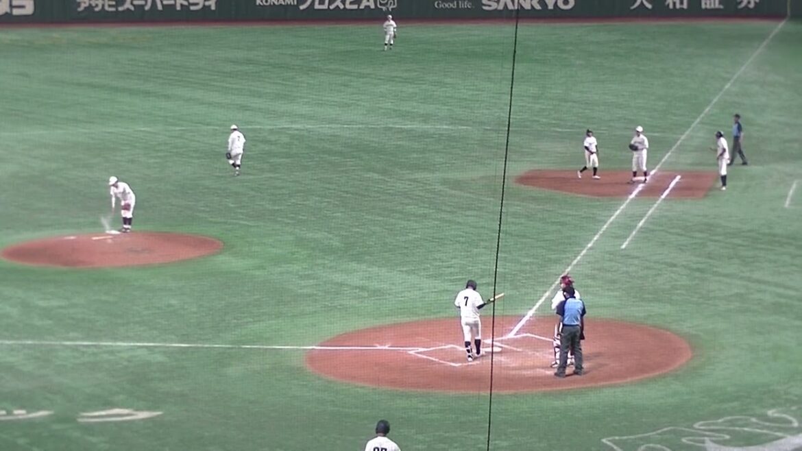 真鍋慧 一年生がヒットも河西威飛を三振に仕留める小林樹　　【大学野球選手権 早稲田大 対 大阪商業大2024年6月11日】