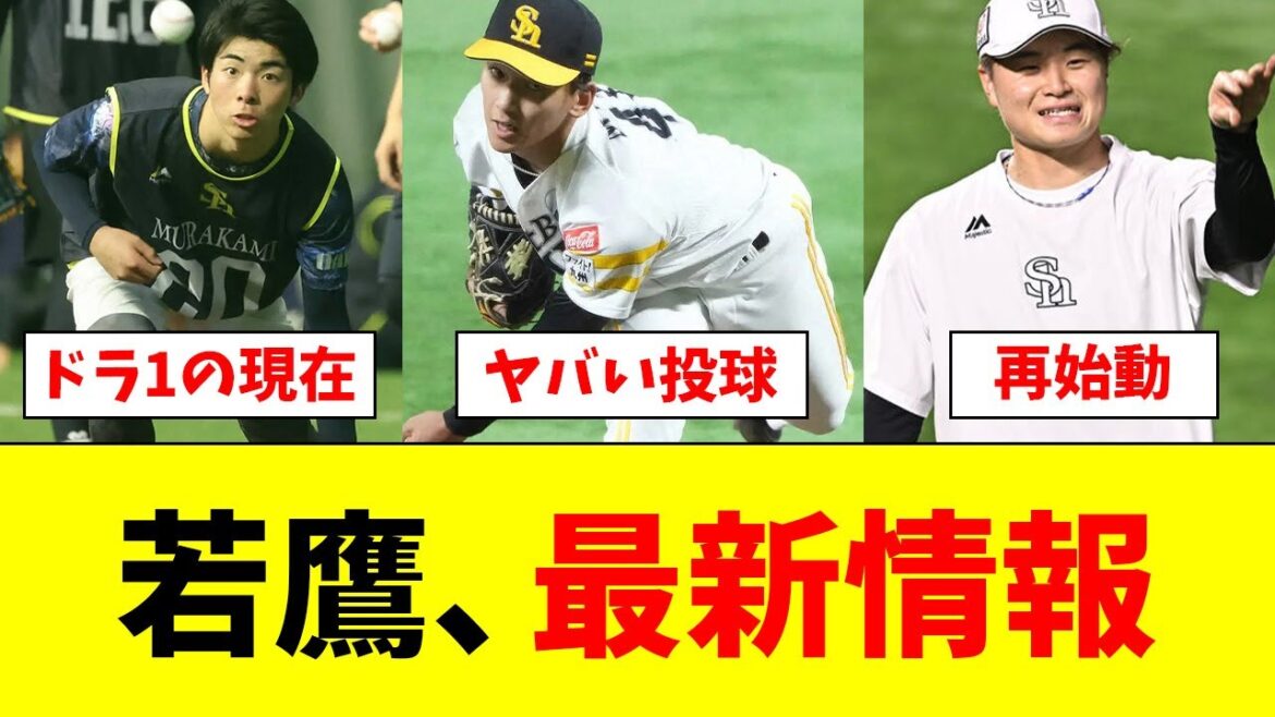 【最新】若鷹たちの最新情報!!【なんJ反応】【プロ野球反応集】