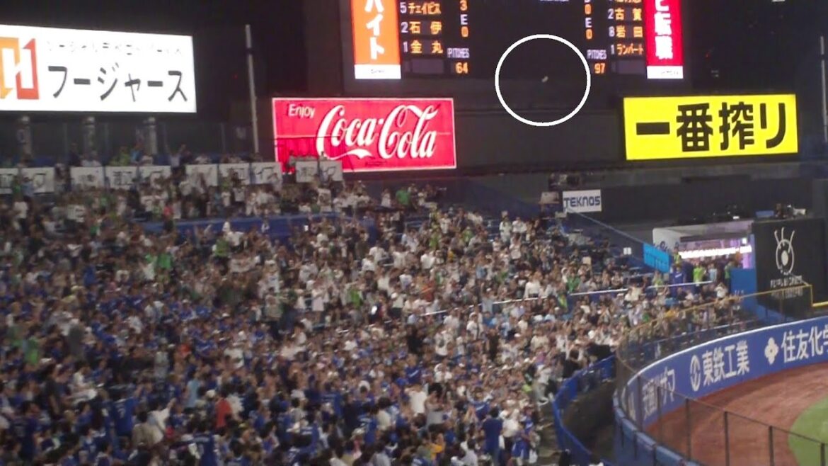 ヤクルト 村上宗隆 2ランホームラン 第19号　ヤクルト vs 中日　2025年9月10日(水)　神宮球場