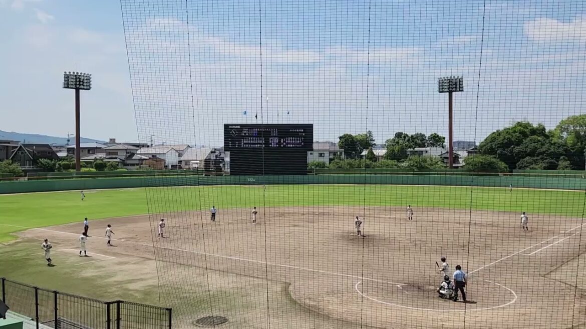 第107回全国高等学校野球選手権大会　福岡大会　西日本短大付属VS 北九州市立(4回戦)