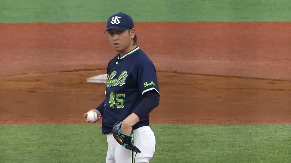 2025年9月11日 イースタンリーグ 東京ヤクルト・小澤 怜史 投手の準備投球(イニング中外)