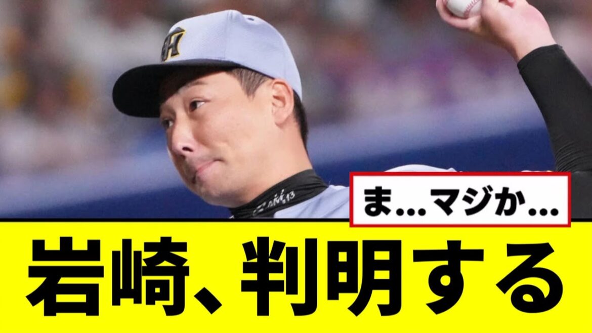 【阪神】岩崎優さん、判明するwwwww