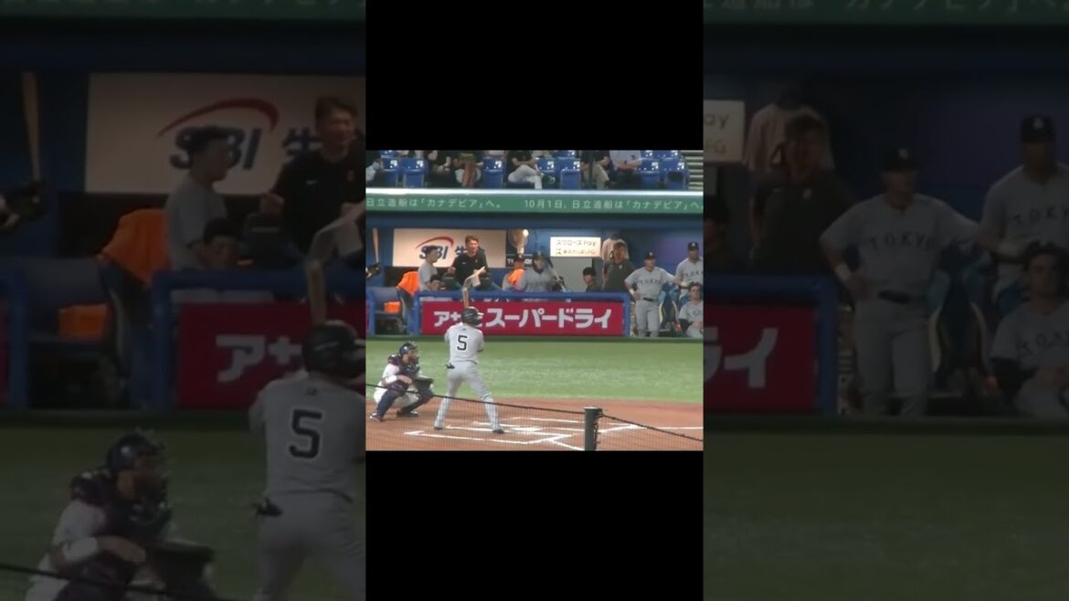 門脇誠のバントと巨人ベンチ（ ヤクルトスワローズ対 読売ジャイアンツ 2024年8月27日）