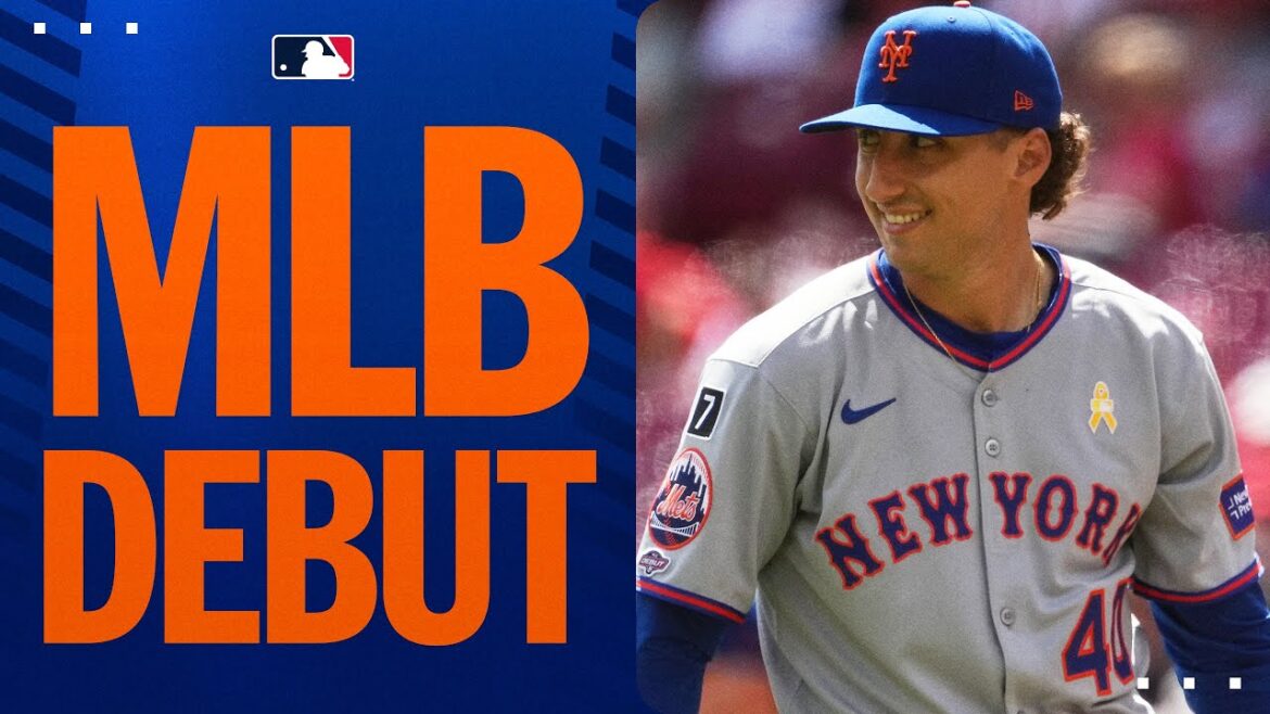 Highlights from top prospect Brandon Sproat's MLB debut with the Mets! (7 strikeouts ⚡️)