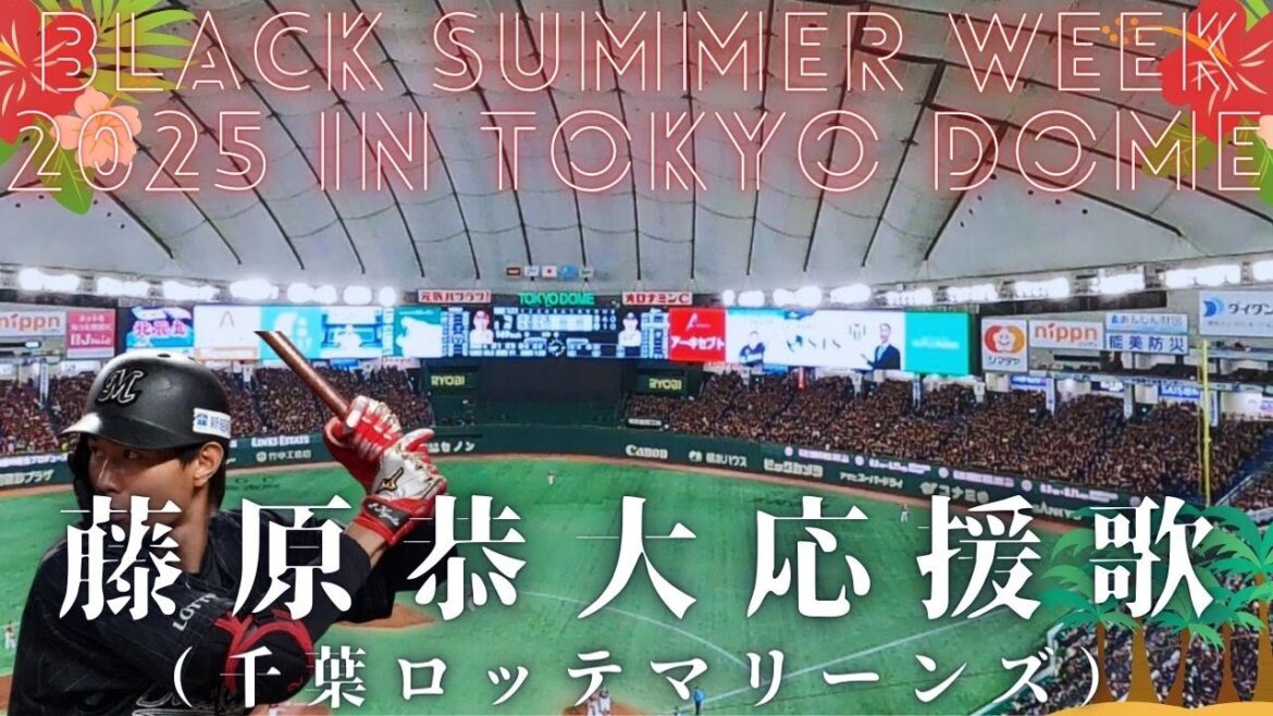 【BSW2025 in 東京D】藤原恭大 選手応援歌(千葉ロッテマリーンズ) 【BSW2025 in 東京D】藤原恭大 選手応援歌(千葉ロッテマリーンズ)