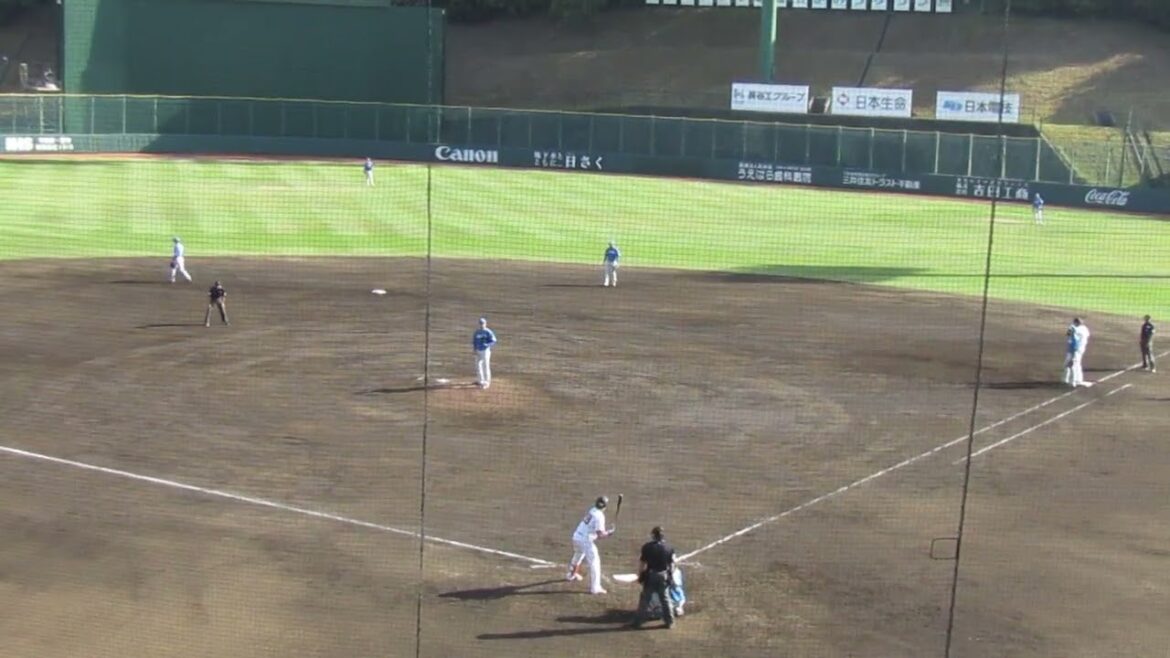 【ジャイアンツ】ウレーニャ ショートゴロかと思ったらエラーで得点2024年4月16日 イースタンリーグ読売ジャイアンツ 対 日本ハムファイターズ