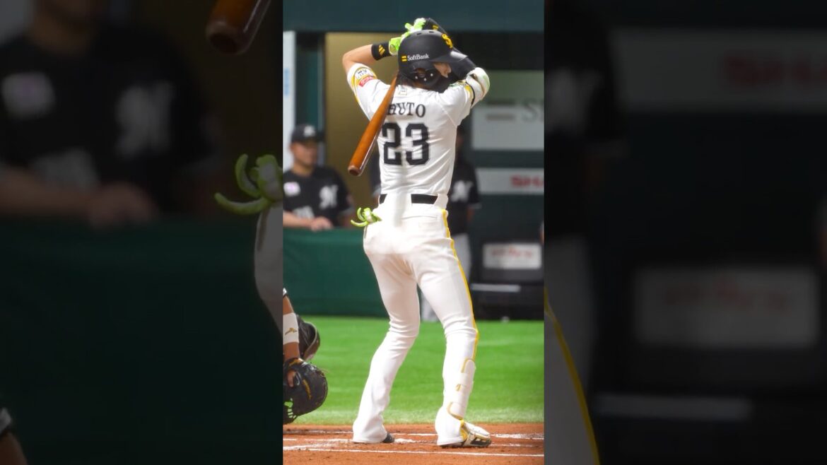 Sh #23 周東佑京▶︎登場曲『Chain Hang Low／Crizzly』 ▶︎福岡ソフトバンクホークス #shorts