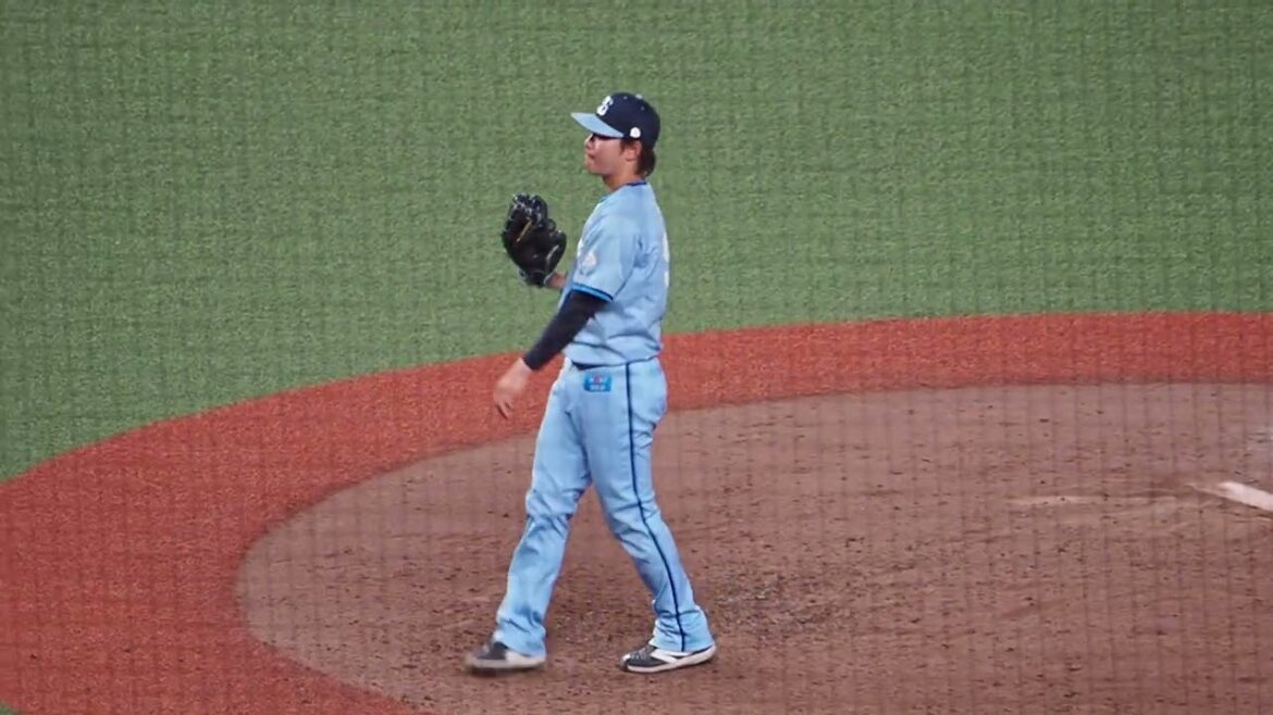 2025.08.30 埼玉西武-オリックス #浜屋将太 投球練習 (ベルーナドーム)