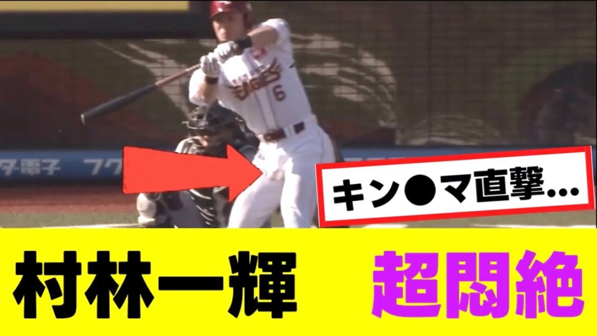 【動画】村林一輝デッドボールで超悶絶… 【動画】村林一輝デッドボールで超悶絶...