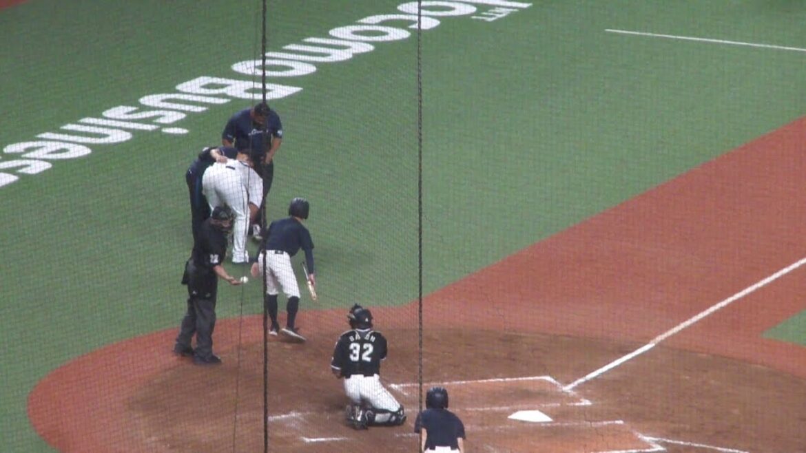 西武 セデーニョ デッドボール　西武 vs ロッテ　2025年9月7日(日)　ベルーナドーム