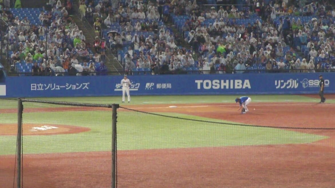 中日 チェイビス エラー　ヤクルト vs 中日　2025年9月11日(木)　神宮球場