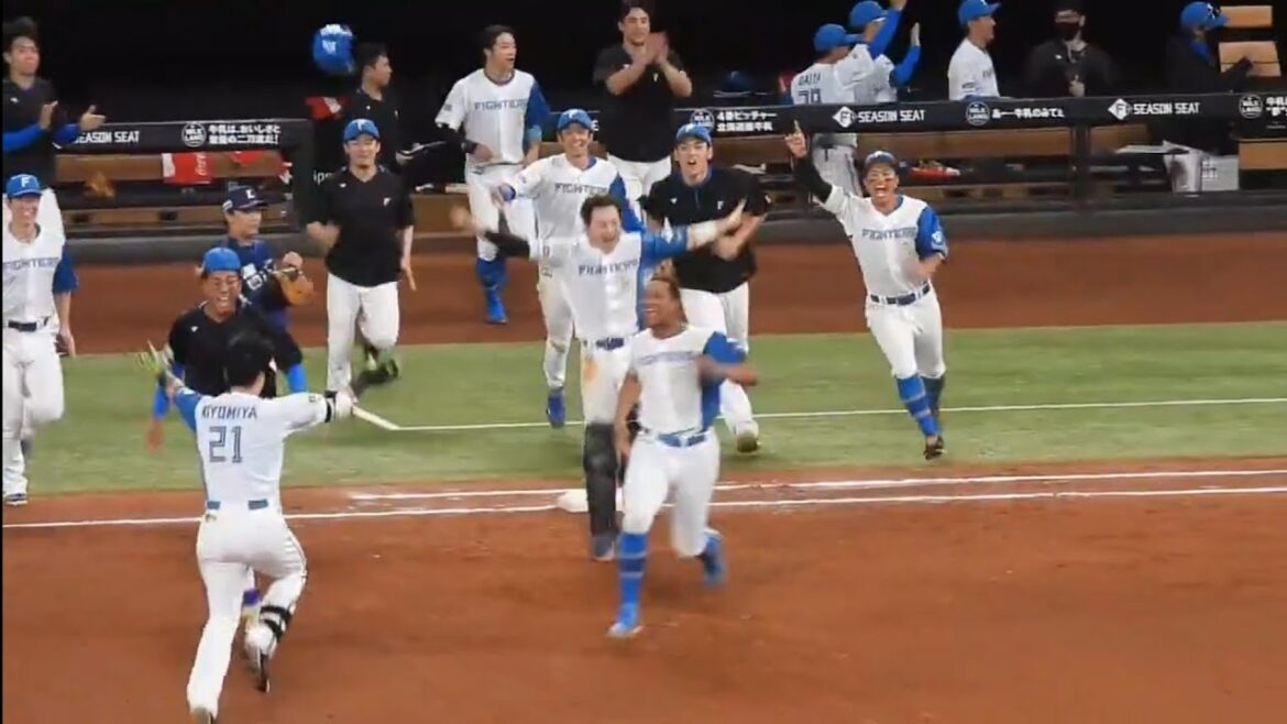 日本ハム 清宮幸太郎 延長11回サヨナラタイムリー　4時間40分の激闘を制す #sports #ファイターズ #清宮幸太郎 #プロ野球 #野球 #baseball #エスコンフィールドhokkaido