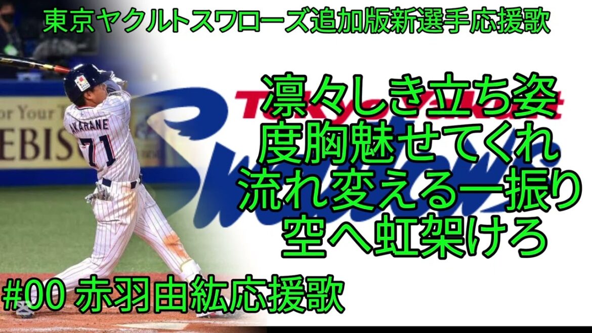 【追加版新選手応援歌】#00 赤羽由紘選手応援歌