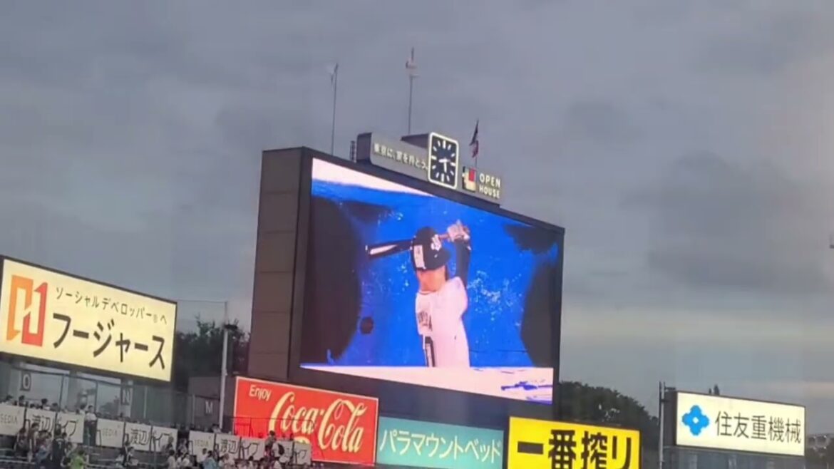 2025年9月12日 東京ヤクルト×横浜DeNA スタメン発表＆応援歌1-9