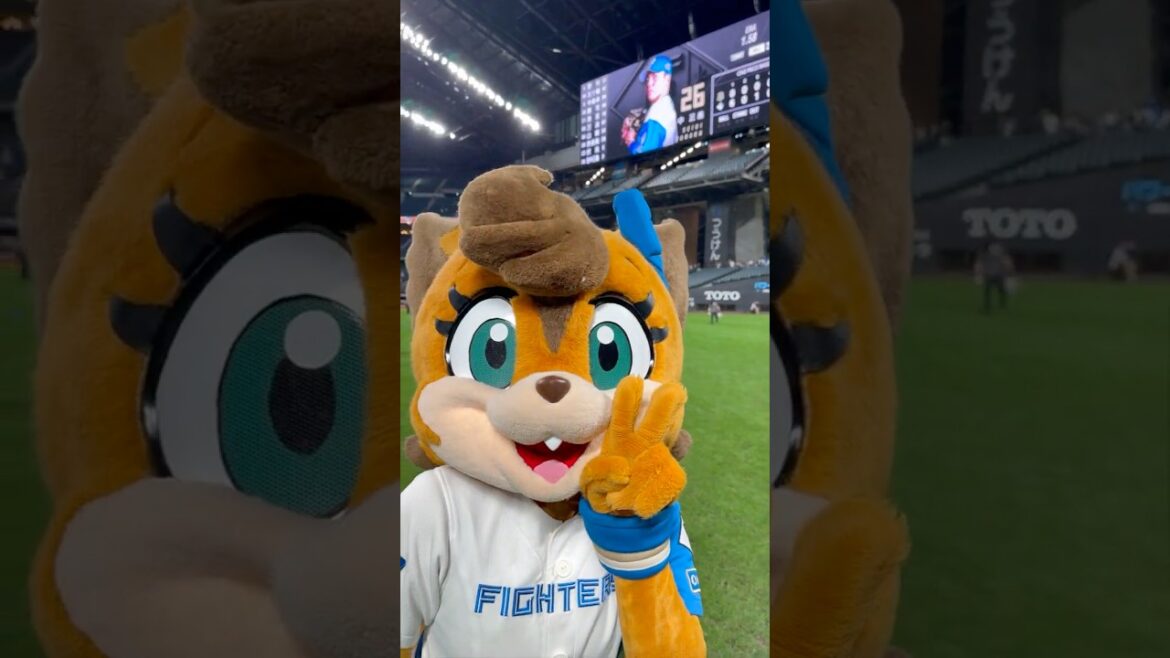 日本ハムファイターズ #ポリーちゃん が来てくれた！エスコンフィールド北海道