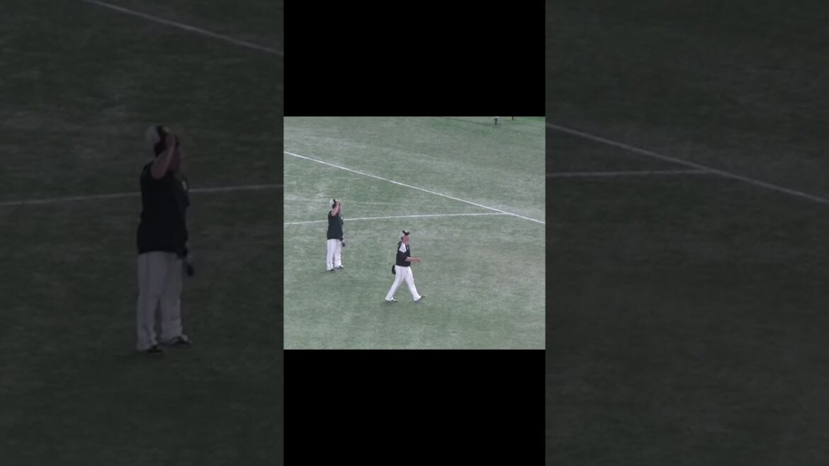 山川穂高のファースト守備練習【読売ジャイアンツ対ソフトバンクホークス2024年5月30日】