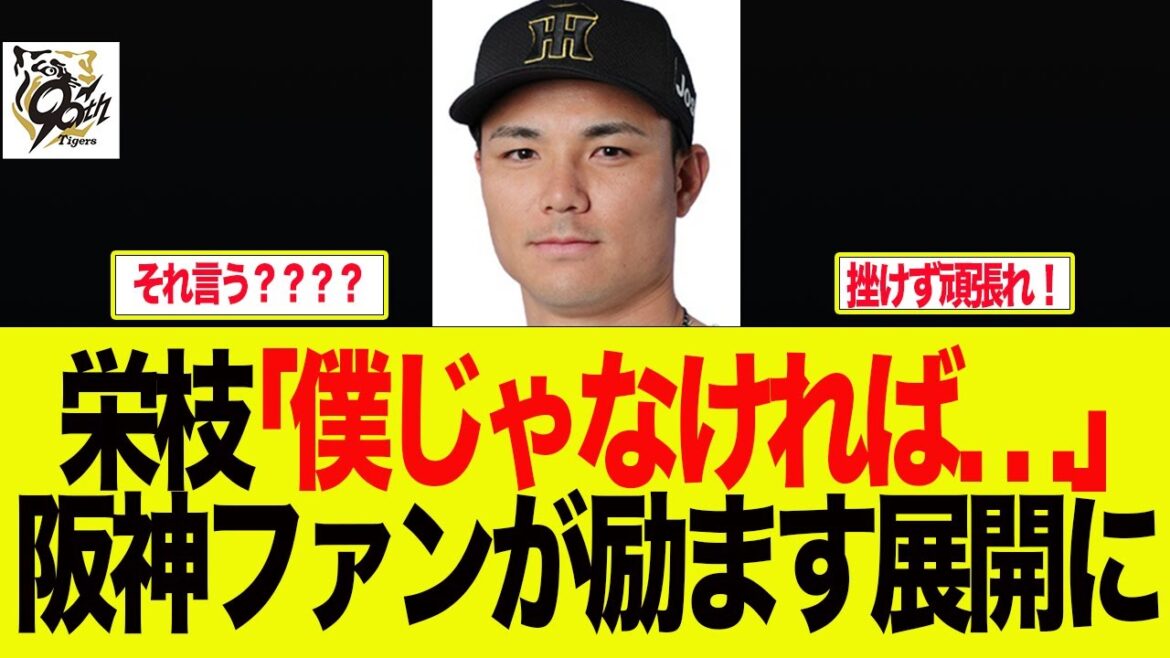 【阪神】栄枝が落ち込みすぎているので阪神ファンが励ましている件 阪神ファンの反応集 【阪神】栄枝が落ち込みすぎているので阪神ファンが励ましている件 阪神ファンの反応集