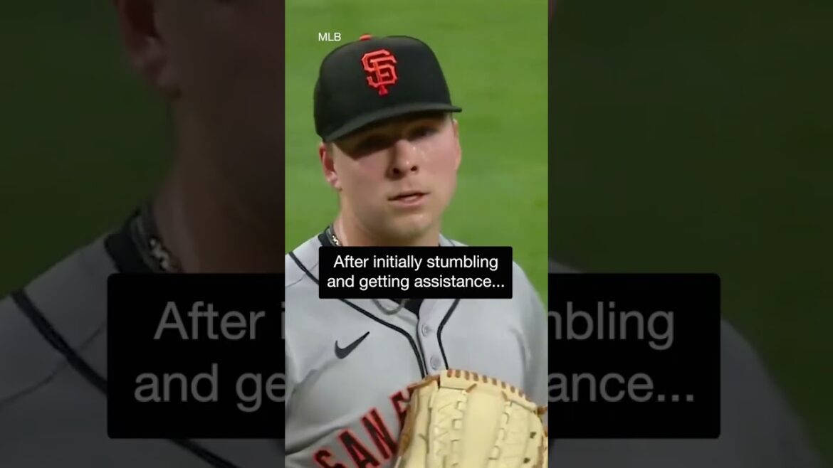 Fortunately, Brandon Nimmo was wearing a faceguard and was able to stay in the game #mlb #shorts