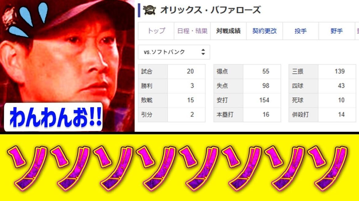 オリックスさん、さすがに露骨すぎる･･･