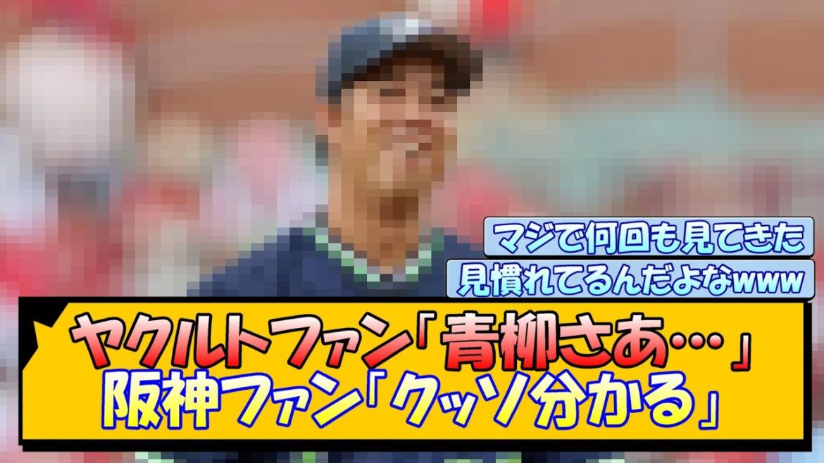 ヤクルトファン「青柳さあ…」阪神ファン「クッソ分かる」
