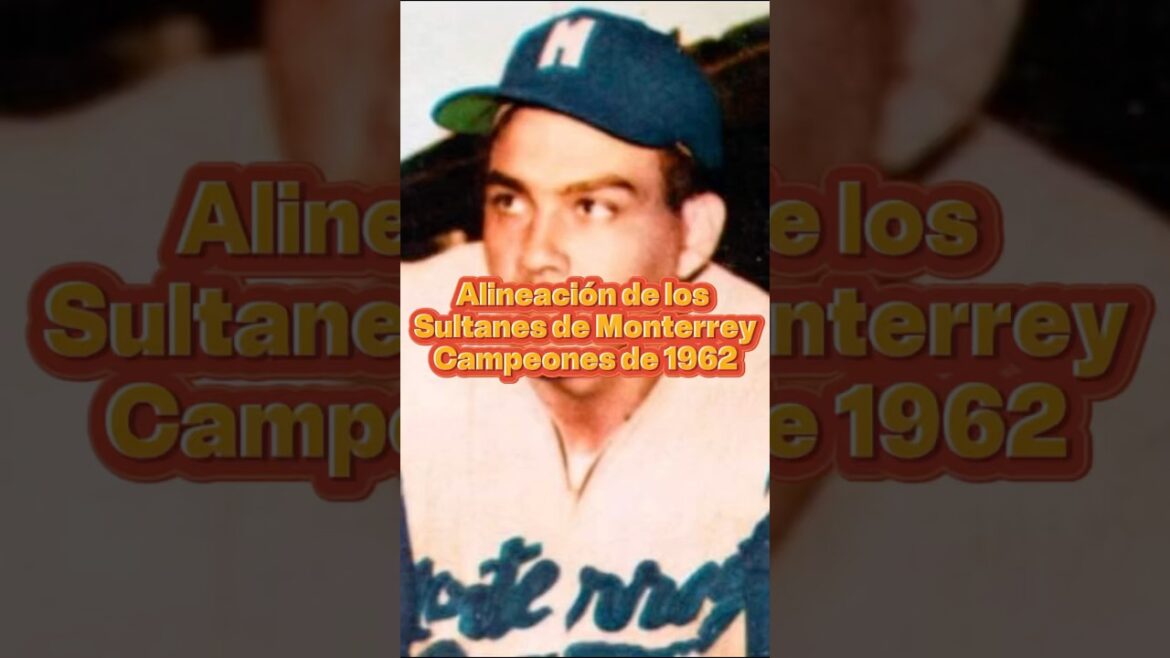 Así alineaban los Sultanes campeones de 1962 ⚾🔥 #beisbolmexicano #beisbol