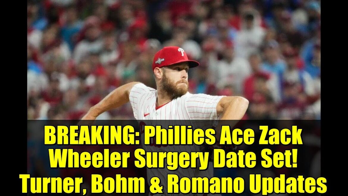 速報:フィリーズのエース、ザック・ウィーラーの手術日が決定!ターナー、ボーム、ロマーノの最新情報 速報:フィリーズのエース、ザック・ウィーラーの手術日が決定!ターナー、ボーム、ロマーノの最新情報