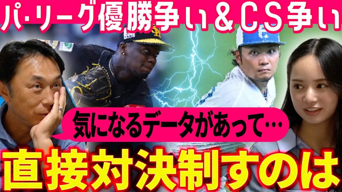 【激動考察】加熱するパ優勝&CS争い!! 宮本さんが「直接対決を制するためにはなにをすべきか!? 」を伝授 【激動考察】加熱するパ優勝&CS争い!! 宮本さんが「直接対決を制するためにはなにをすべきか!? 」を伝授