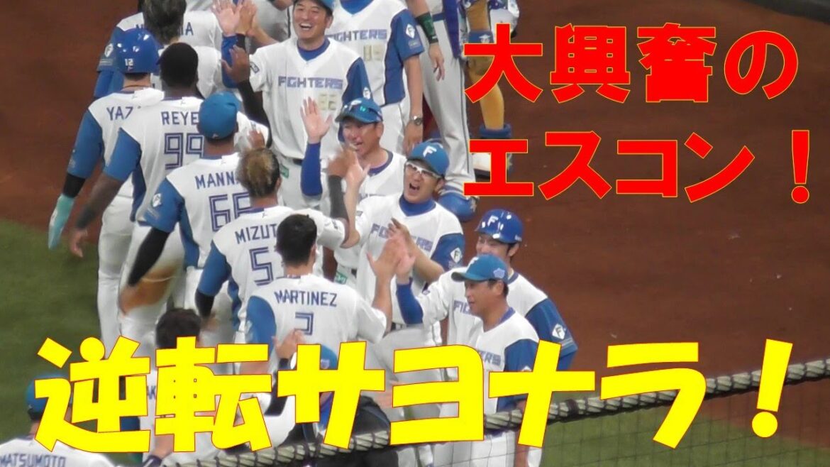 野村佑希サヨナラ安打！マチャドを打ち崩す！～大興奮のエスコンフィールド～