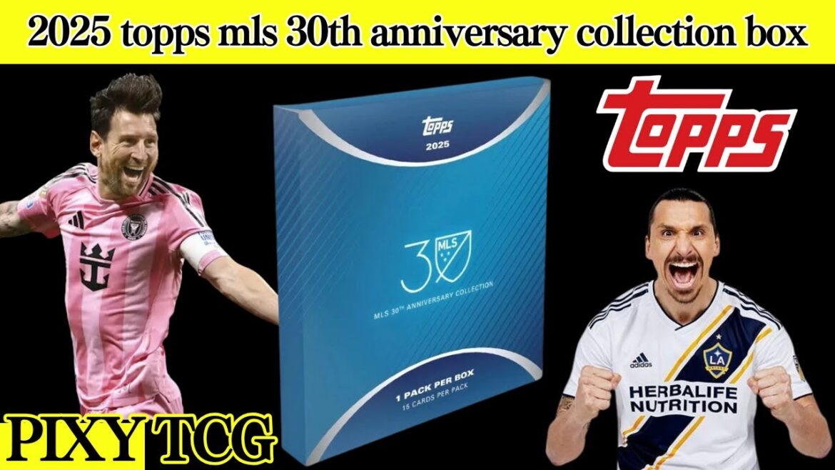 【サッカー】MLS30周年記念3BOX開封！メッシを狙え！【2025 topps mls 30th anniversary collection box】soccer★TOPPS★トップス★開封動画★