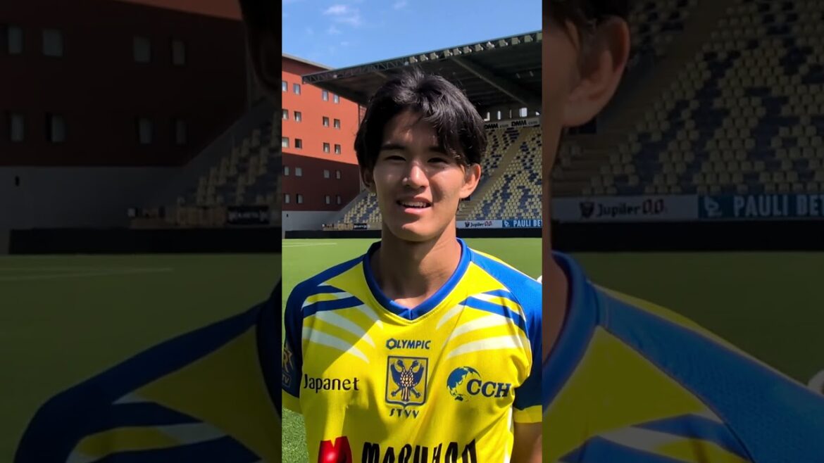 【入団直後に語ってもらいました！】#後藤啓介 選手の契約直後の意気込みショート動画 #stvv #シントトロイデン