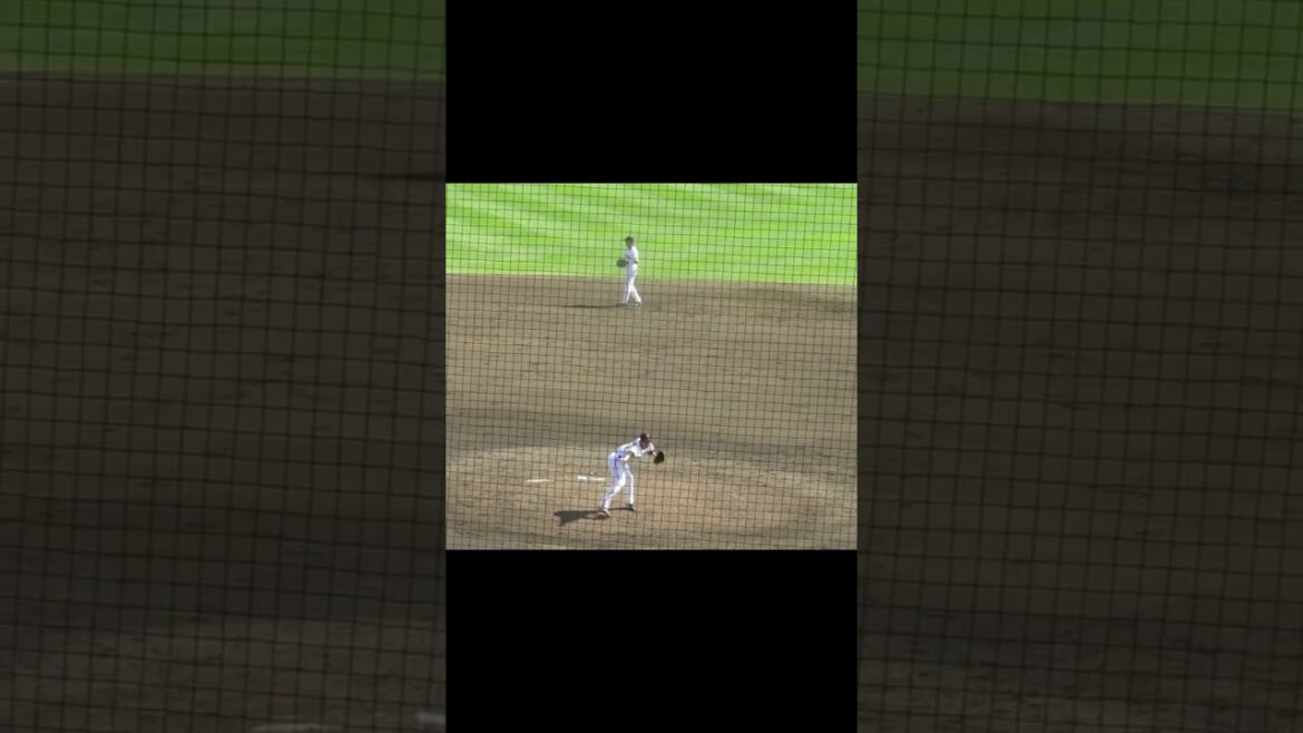 【ジャイアンツ】戸田懐生の投球フォーム2024年5月29日 読売ジャイアンツ対ヤクルトスワローズ