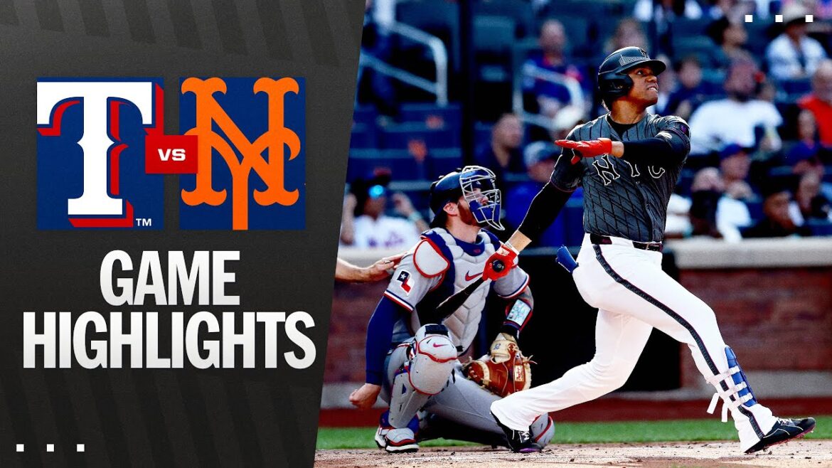 Rangers vs. Mets Game Highlights (9/13/25) | MLB Highlights