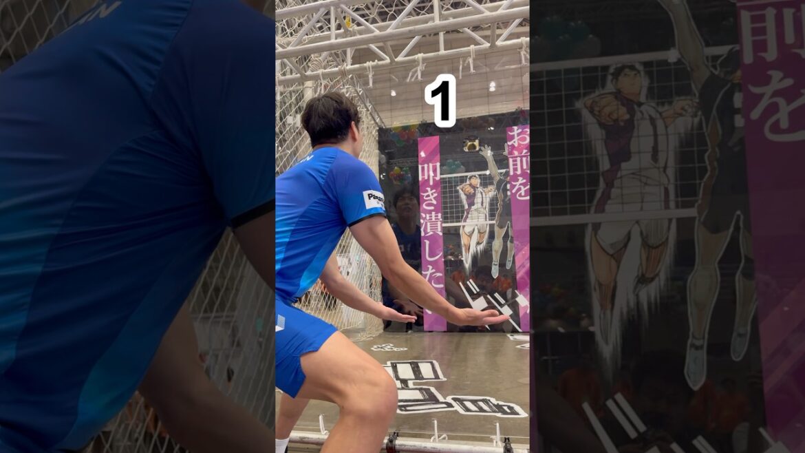 【清水邦広】牛若のスパイクを体感！！