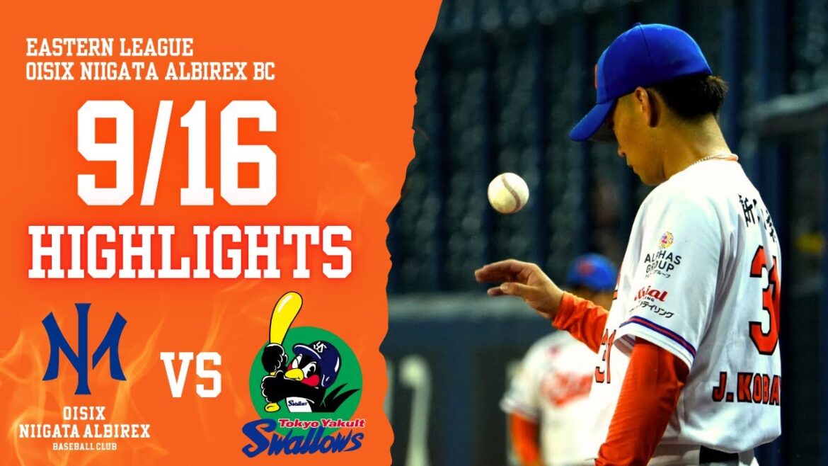 9月16日　VS東京ヤクルトスワローズ（エコスタ）