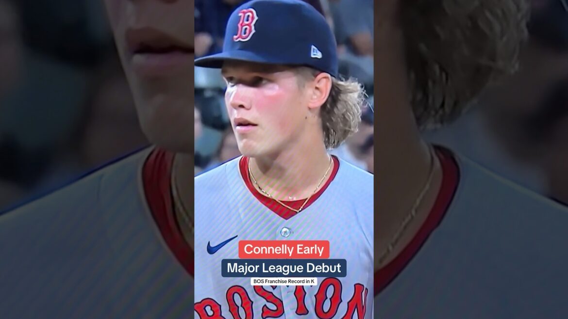 Connelly Early sets a Red Sox record in his MLB debut #mlb #baseball