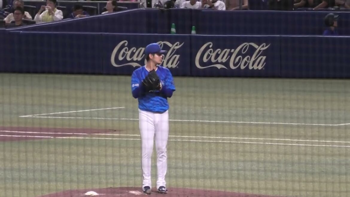 横浜DeNAベイスターズ 宮城滝太投手 投球練習 2025/9/18 バンテリンドーム