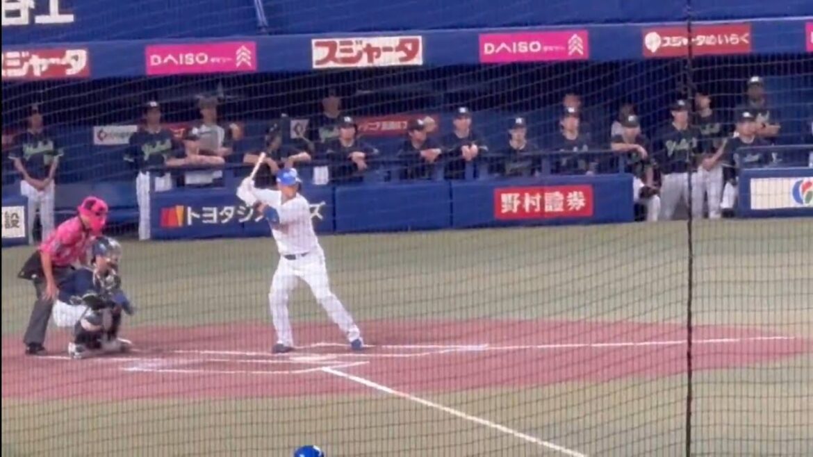 中日ドラゴンズ 中田翔 プロ最終打席　18年間本当にお疲れ様でした　#中田翔 #中日ドラゴンズ #ファイターズ #プロ野球 #野球　#baseball #sports #中日ドラゴンズ #ドラゴンズ