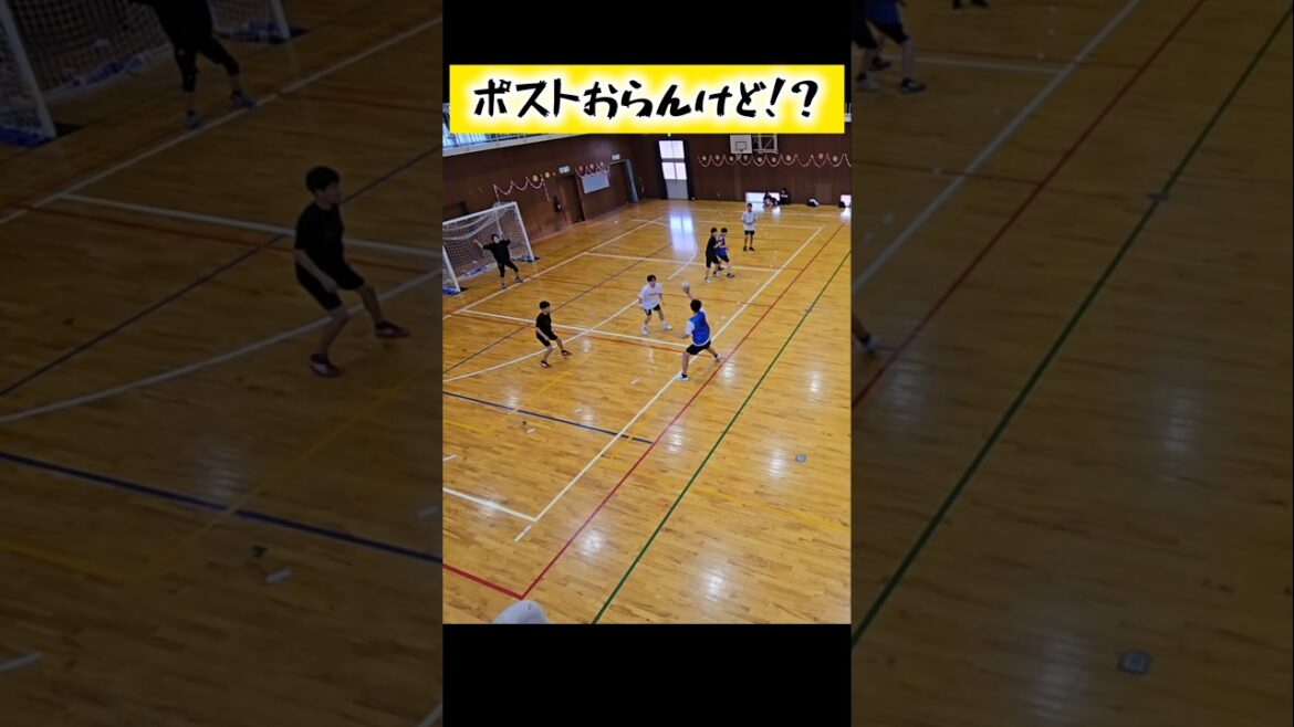 ポストおらんけど！#ハンドボール #handball #スーパープレイ #Joseph蓮池 #shorts