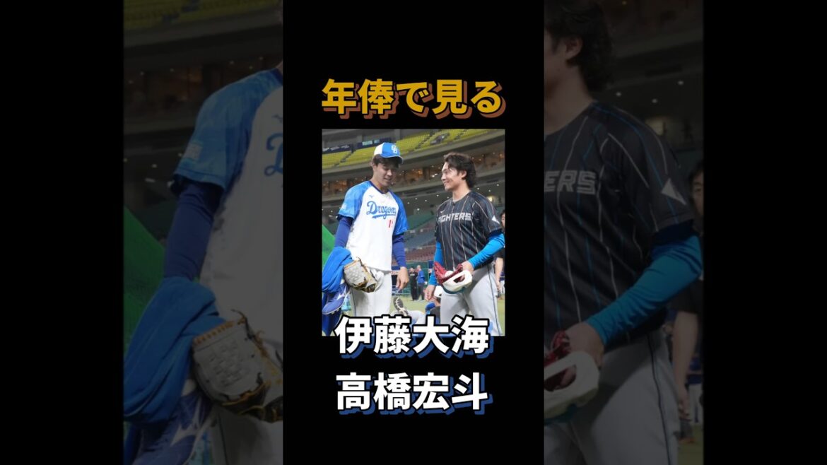 年俸で見る伊藤大海・高橋宏斗#中日ドラゴンズ #北海道日本ハムファイターズ #年俸