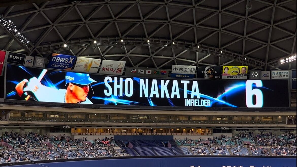 2025.9.19 中日ドラゴンズVS東京ヤクルトスワローズ in バンテリンドームナゴヤ 第23回戦 【スタメン】発表 【中日】【ドラゴンズ】【柳裕也】【中田翔】【引退】【引退試合】【プロ野球】