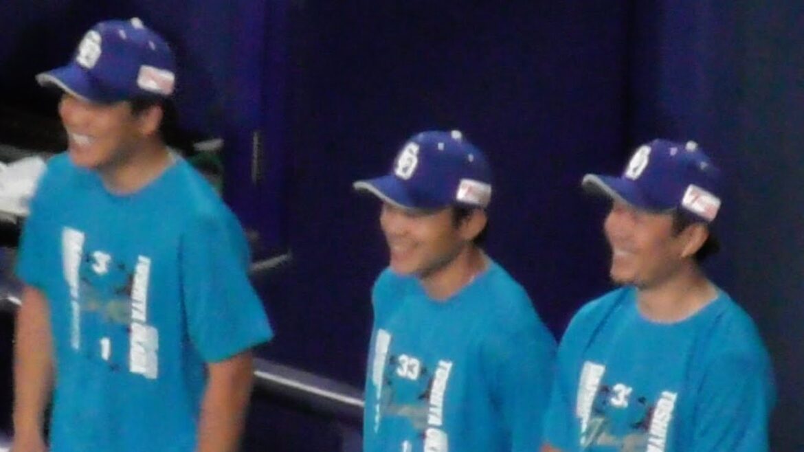 「大野のオナラ」 祖父江大輔 引退セレモニー 爆笑スピーチ 中日ドラゴンズVS東京ヤクルトスワローズ　2025/09/20