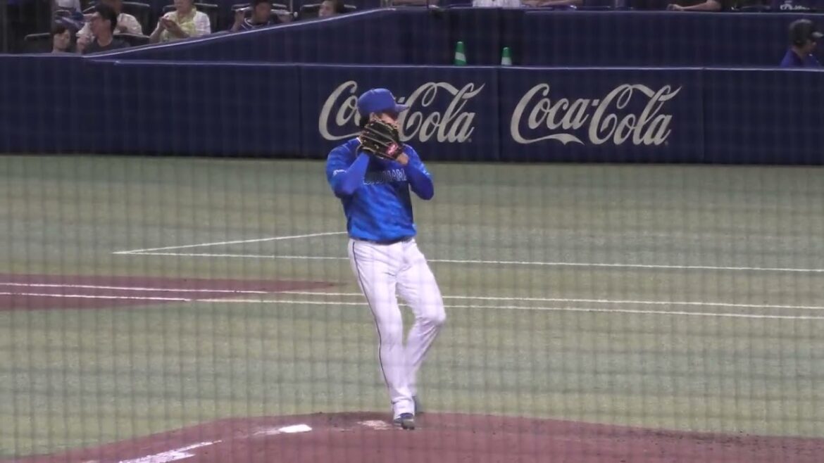 横浜DeNAベイスターズ 森原康平投手 投球練習 2025/9/18 バンテリンドーム