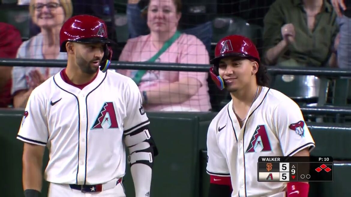 ウォークオフマジック！ダイヤモンドバックスがジャイアンツに勝利🌵🔥